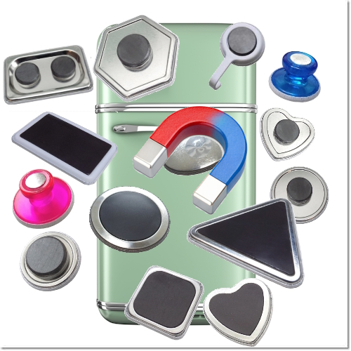 Kühlschrankmagnete und Magnetbuttons