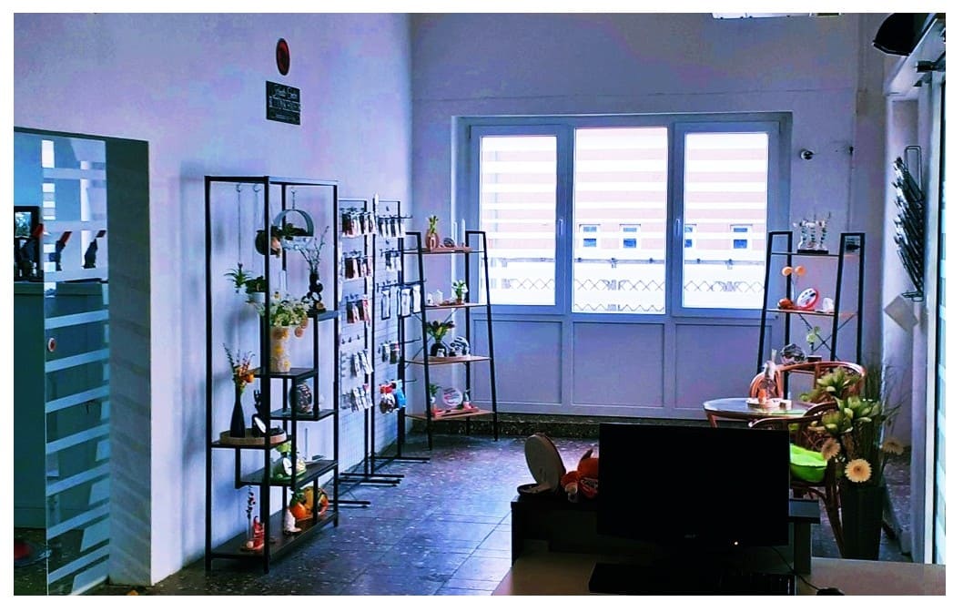 Produktionshalle Sicht