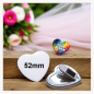 Preview: 52x57mm Herz-Buttons mit 360° Kunststoff-Clip selbst gestalten