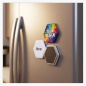 Preview: 58 x 65 mm Hexagon-Softmagnet – Moderner Waben-Look, sanft zum Kühlschrank