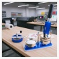 Preview: Manufaktur-Paket: 75 mm Buttonmaschine B-500 Solid inkl. Kreisschneider & 1000 Rohlinge