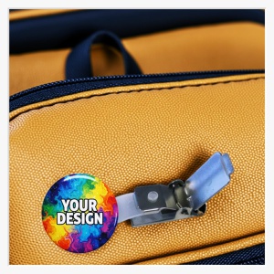 25 mm Hosenträgerclip Button für Schnullerketten selbst gestalten