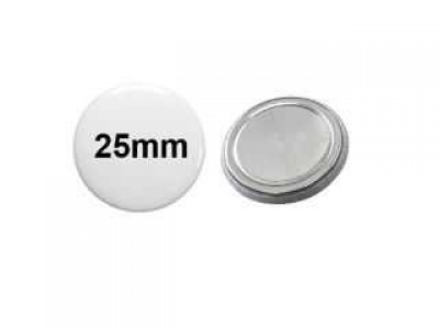 25mm Button mit Neodymmagnet