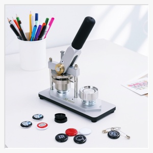 Manufaktur-Paket: 32 mm Buttonmaschine Klassik I inkl. Kreisschneider & Rohlingen