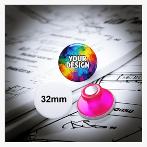 32mm Neodym-Magnet Pilzform – Ergonomisch, griffig & ideal für agiles Arbeiten