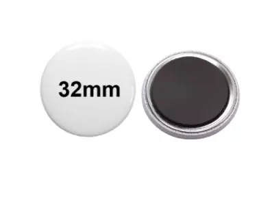 32mm Button mit Softmagnet