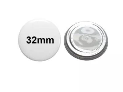32mm Button mit Neodymmagnet