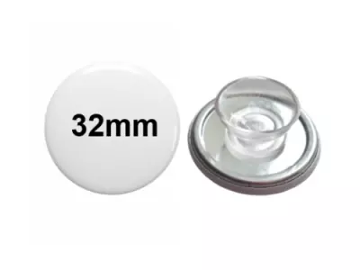 32mm Button mit Saugnapf