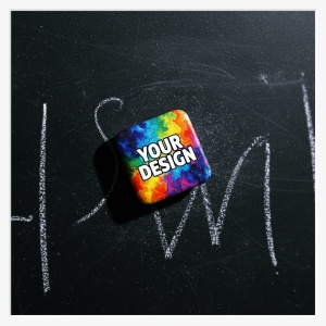 37 x 37 mm Quadrat-Tafelmagnet – Klare Form für moderne Schulorganisation