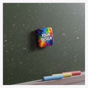 37 x 37 mm Quadrat-Tafelmagnet – Klare Form für moderne Schulorganisation