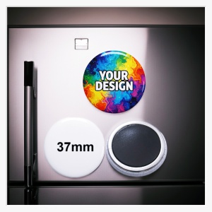 37mm Softmagnet – Viel Platz für Deine schönsten Momente, sanft zum Kühlschrank