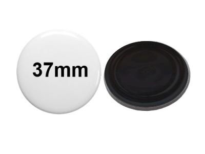 Magnetbutton 37mm Neodym Kunststoff