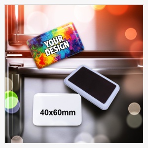 40 x 60 mm Rechteck-Softmagnet – Deine Panorama-Momente, sanft präsentiert