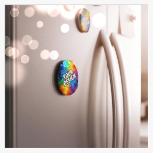 44mm Softmagnet – Dein Foto im Fokus, sanft zu jeder Oberfläche