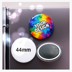 44mm Softmagnet – Dein Foto im Fokus, sanft zu jeder Oberfläche