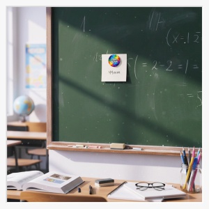 44mm Tafelmagnet – Große Symbole und Überschriften für Tafel & Whiteboard