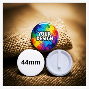 44mm Vertikalclip kinderfreundlicher Button