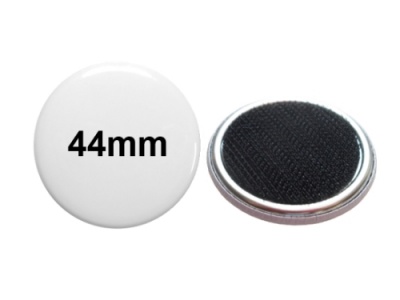 44mm Button mit Klettpunkt