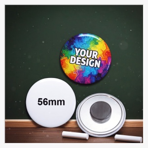 56mm Tafelmagnet – Maximale Sichtbarkeit für Schule, Kita und Bildungsarbeit