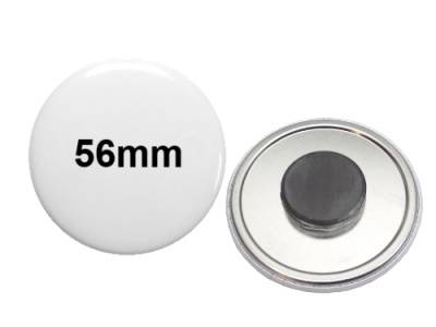 56mm Button mit Tafelmagnet