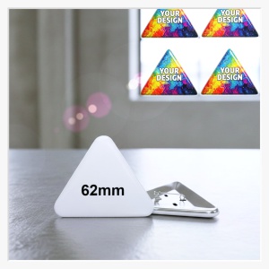 62mm Dreieckbutton individuell gestalten