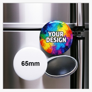 65mm Softmagnet – Dein Lieblingsfoto im XXL-Format, sanft zum Kühlschrank