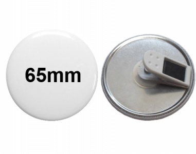65mm Button mit 360°- Clip