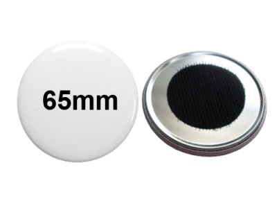 65mm Button mit Klettpunkt