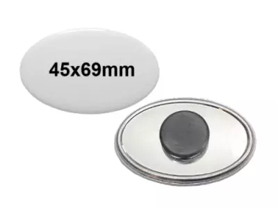 45x69mm Button mit Tafelmagnet