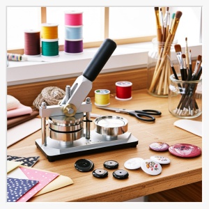 Profi-Buttonmaschine 75 mm – Klassik I