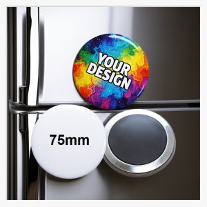 75mm Softmagnet – Dein Foto als XXL-Meisterwerk, sanft zum Kühlschrank