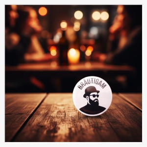 Button-Set JGA "Melone" – 1x Bräutigam & 11x Team Bräutigam