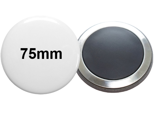 BUTTONSCHMIEDE - 75mm Button mit Softmagnet