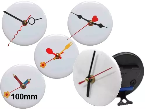 100mm Button-Uhr 100mm Button-Uhr