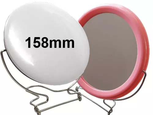 158mm Button mit Standspiegel 158mm Button mit Standspiegel