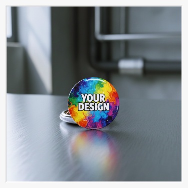 Individuell bedruckter Anstecker 25mm für Revers und Kleidung