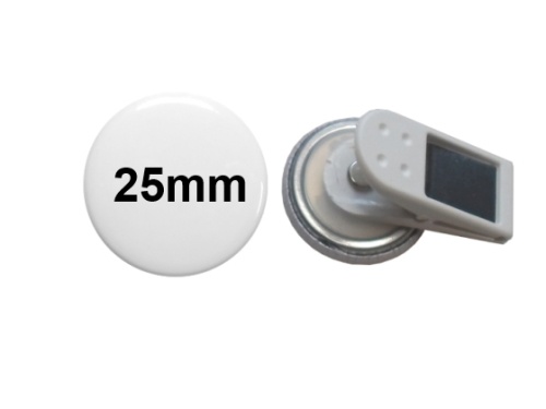 25mm Button mit 360°- Clip 25mm Button mit 360°- Clip