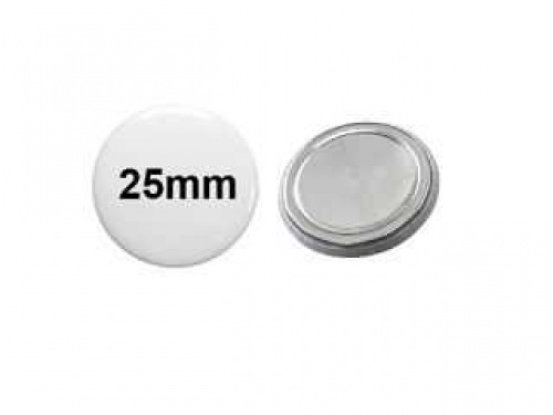 25mm Button mit Neodymmagnet 25mm Button mit Neodymmagnet