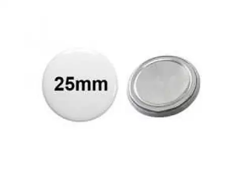 25mm Button mit Neodymmagnet