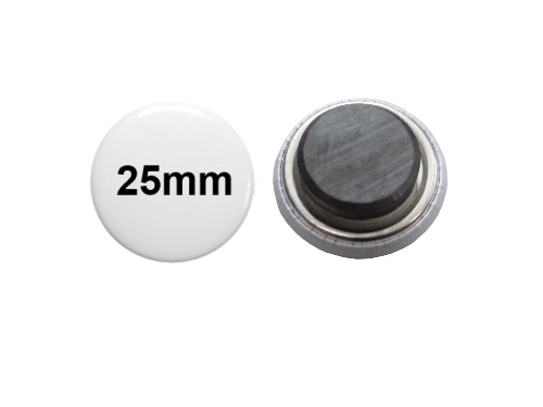 25mm Button mit Tafelmagnet