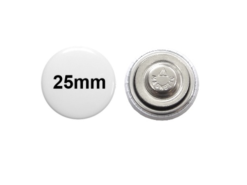 25mm Button mit Textilmagnet 25mm Button mit Textilmagnet