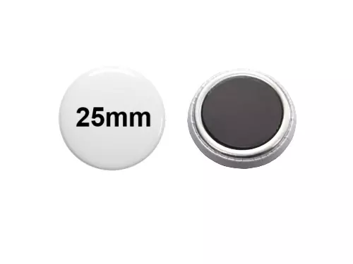 25mm Button mit Softmagnet