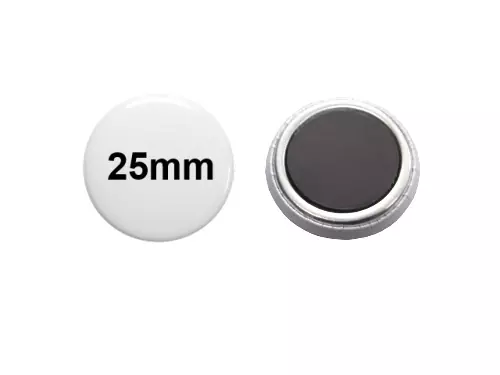 25mm Button mit Softmagnet 25mm Button mit Softmagnet