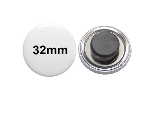 32mm Button mit Tafelmagnet 32mm Button mit Tafelmagnet