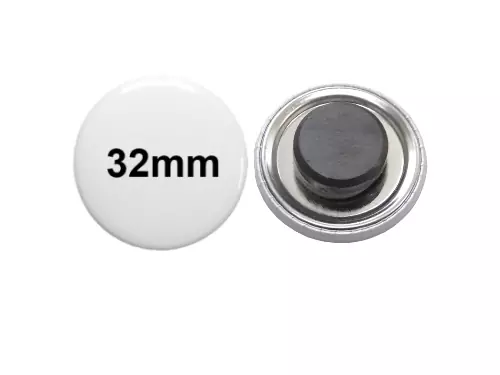 32mm Button mit Tafelmagnet 32mm Button mit Tafelmagnet
