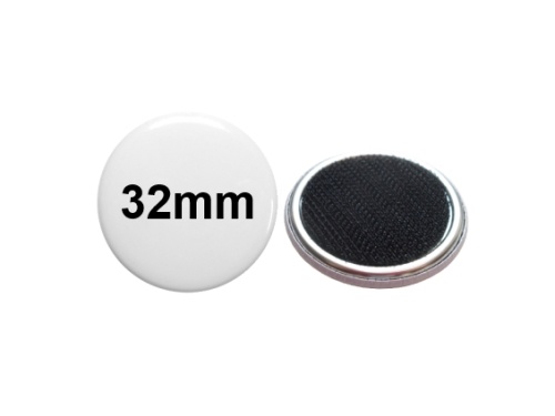 32mm Button mit Klettpunkt 32mm Button mit Klettpunkt
