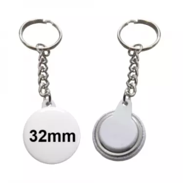 32mm Button Schlüsselanhänger 32mm Button Schlüsselanhänger