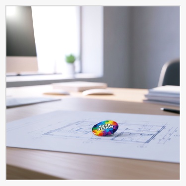 37mm Neodym-Magnet (Kunststoff) – Modernes Branding, leicht & professionell