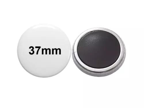 37mm Button mit Softmagnet Metall 37mm Button mit Softmagnet Metall