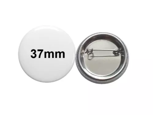 37mm Button mit Sicherheitsnadel